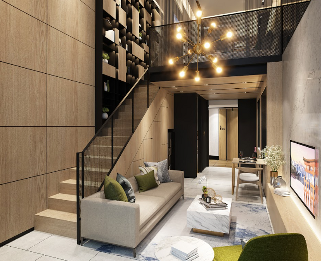 foto tampak rumah tipe SOHO SH.G - 1 BR perumahan APARTEMEN TECH HUB (UPPERWEST) - BSD CITY