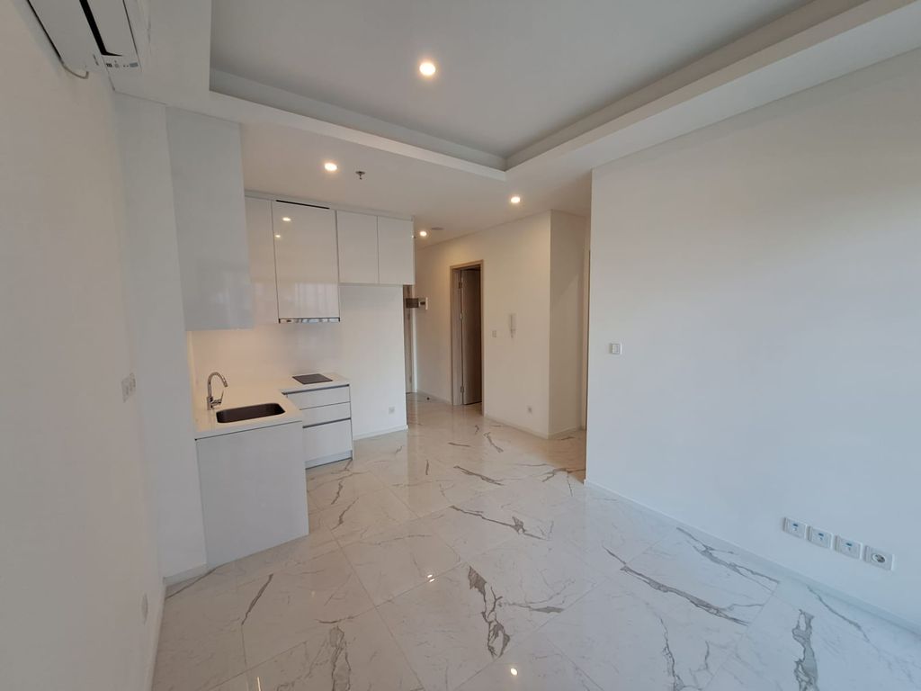 foto tampak rumah tipe 1 Bedroom+Study perumahan SQ RES