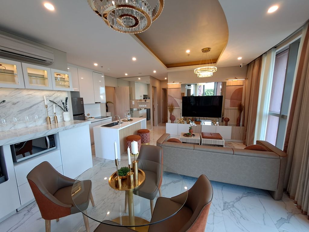 foto tampak rumah tipe Dual-Key / 3 Bedroom perumahan SQ RES