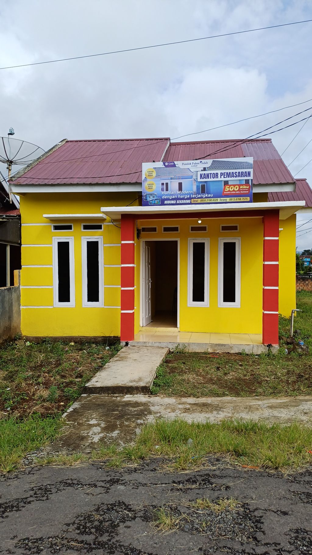 foto contoh rumah perumahan Pondok Palem Indah