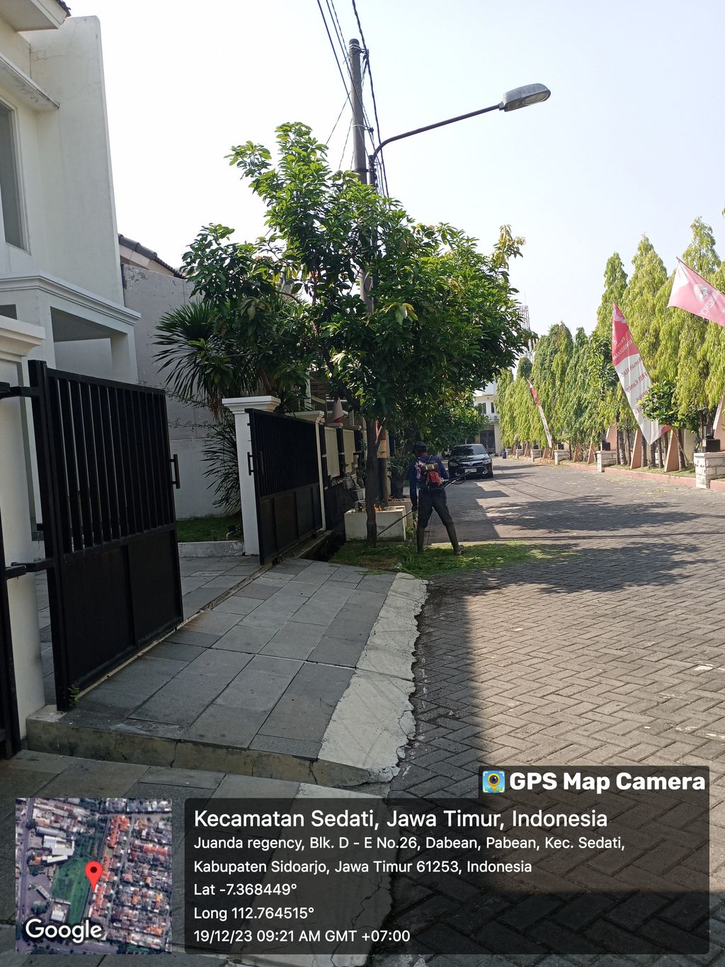 foto posisi tengah perumahan JUANDA REGENCY