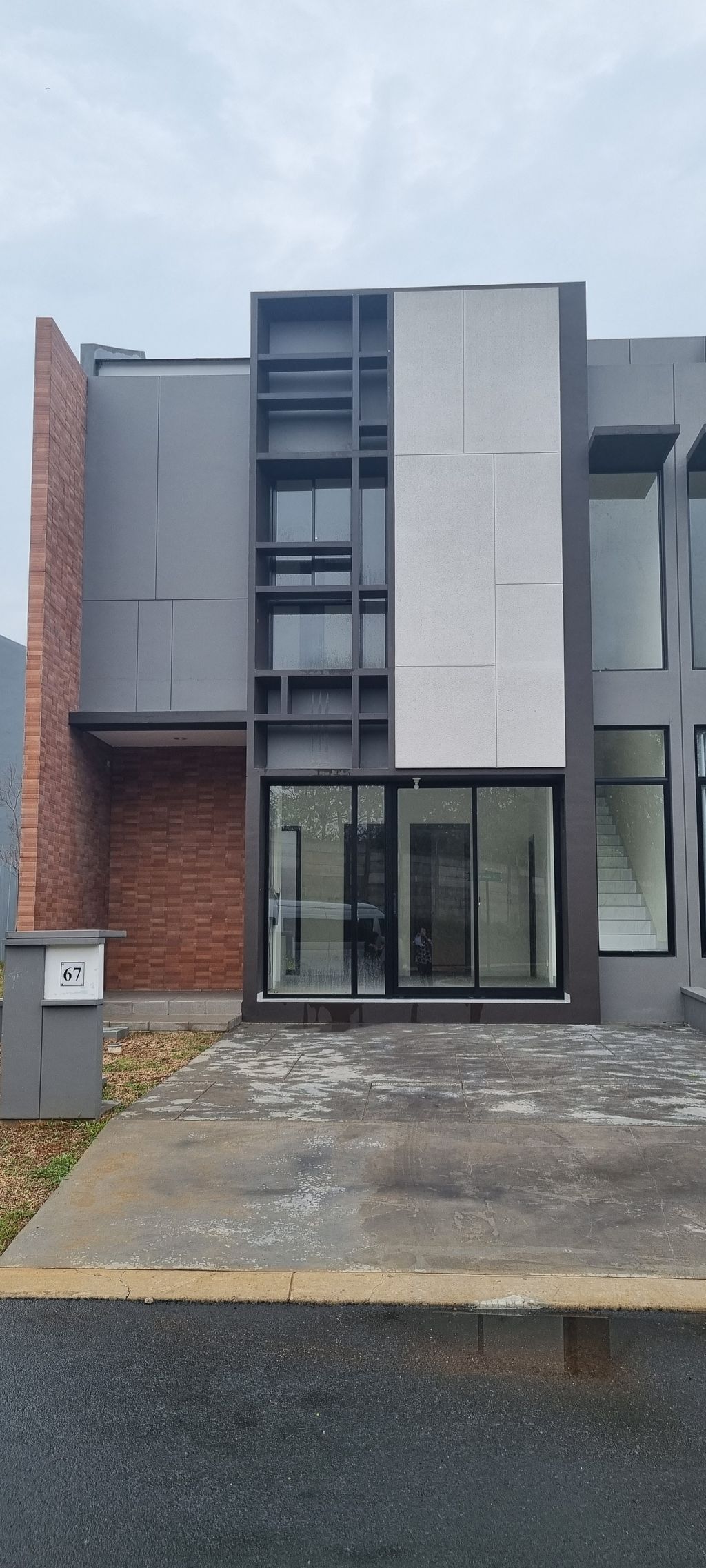 foto tampak rumah tipe NEO FAIRY perumahan CLUSTER ALAM, SUVARNA SUTERA