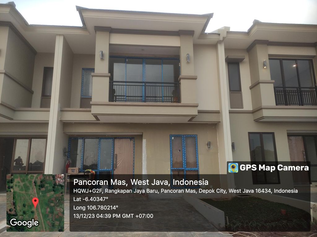 foto tampak rumah tipe Orchid (Standard) perumahan Premier Promenade