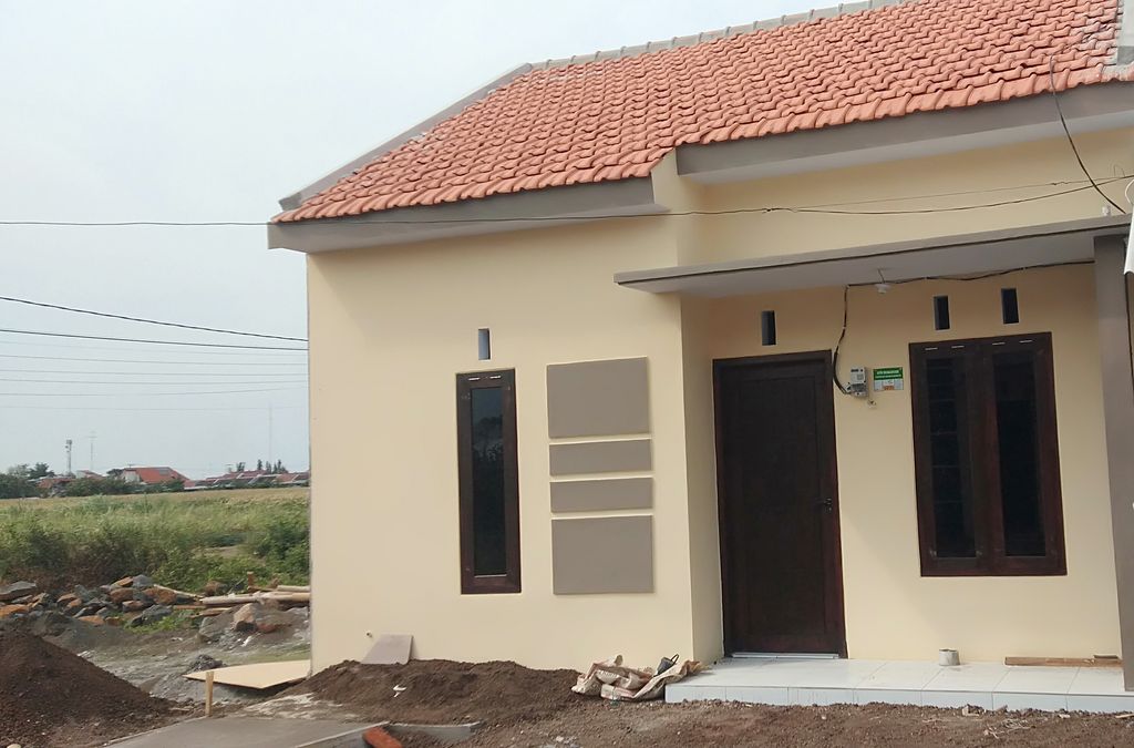 foto tampak rumah tipe 36 perumahan Green Madani 3