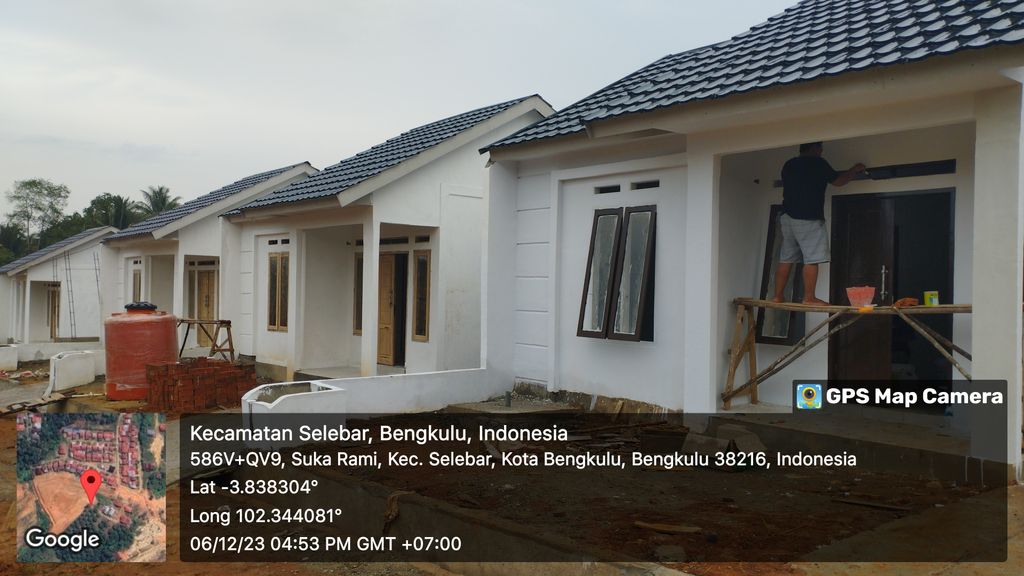 foto contoh rumah perumahan Graha Gemilang