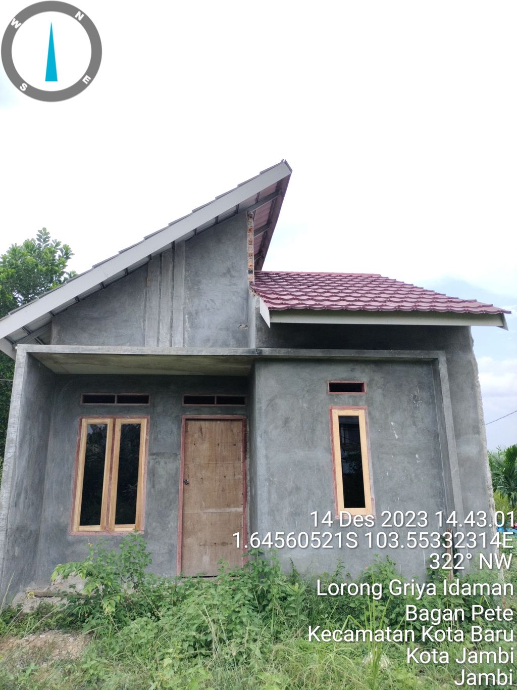 foto contoh rumah perumahan CITRA GARDENA