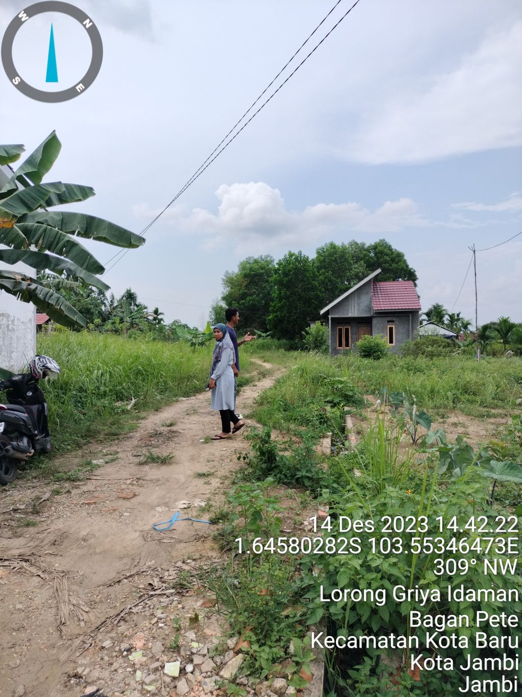foto posisi tengah perumahan CITRA GARDENA