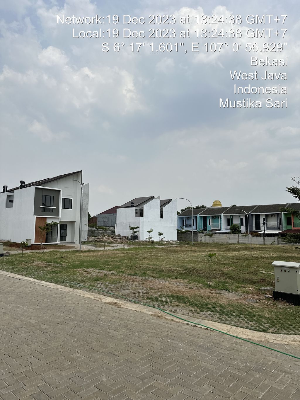 foto posisi tengah perumahan THE AMBAWANI RESIDENCE