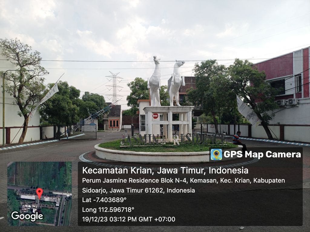 foto gerbang perumahan JASMINE RESIDENCE