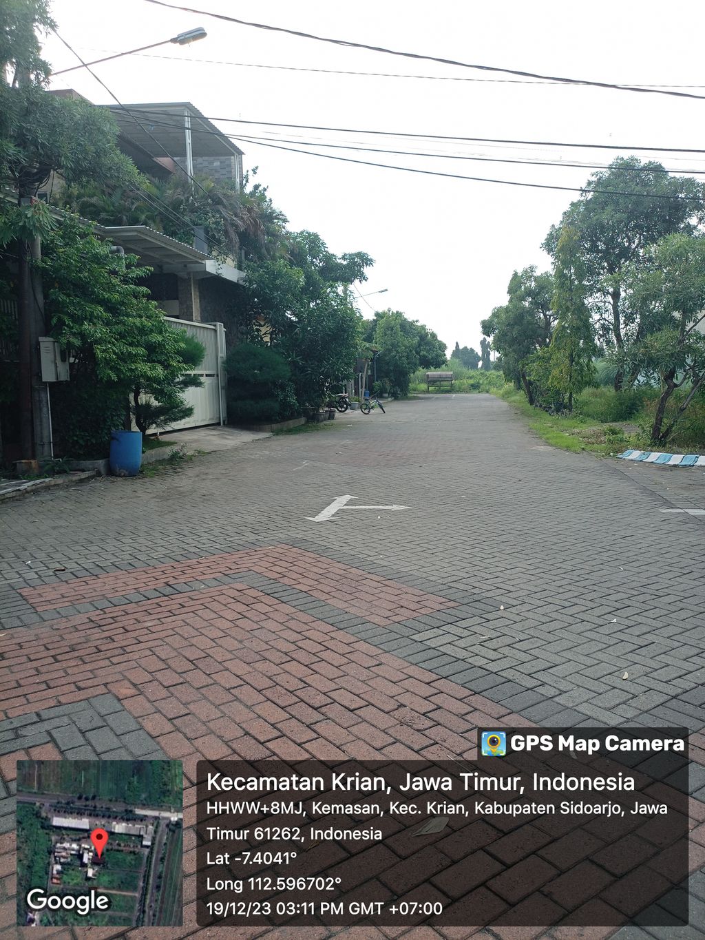 foto posisi tengah perumahan JASMINE RESIDENCE