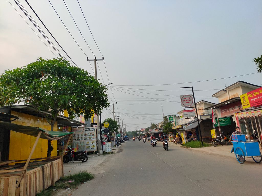 foto posisi tengah perumahan SENTRALAND BOULEVARD TAHAP 2