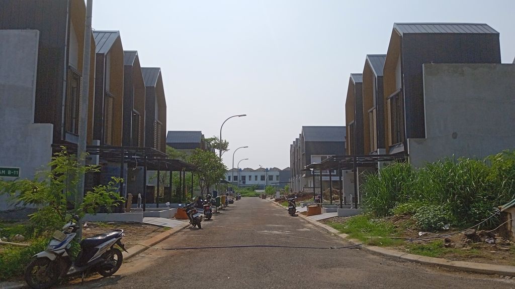 foto posisi tengah perumahan Jakarta Garden City Mahakam The Signature
