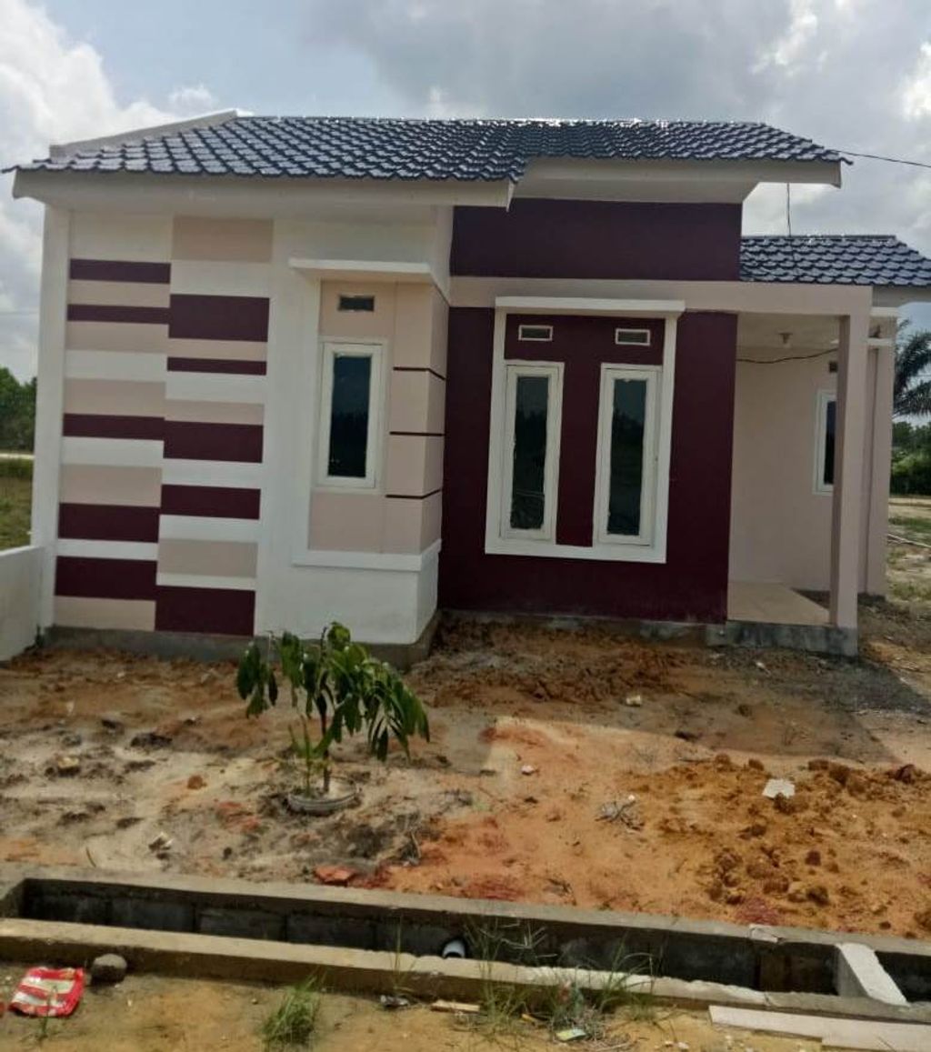 foto tampak rumah tipe RSH 36 Update perumahan VILLA PERSADA SEROJA