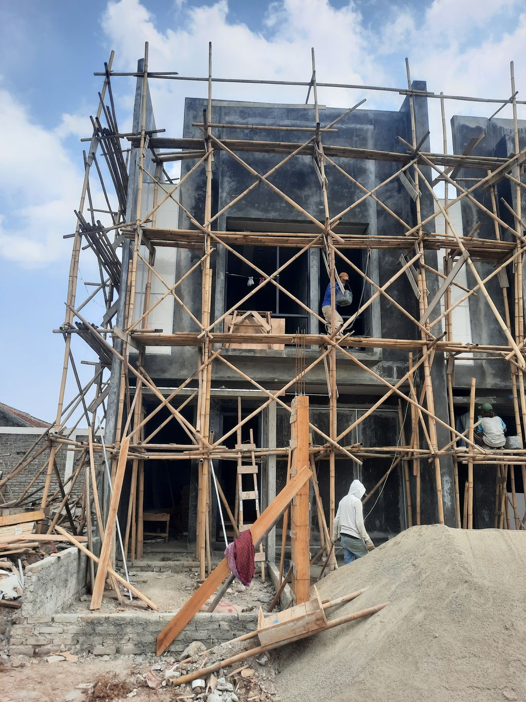foto posisi tengah perumahan KALIANDRA GARDEN VILLA