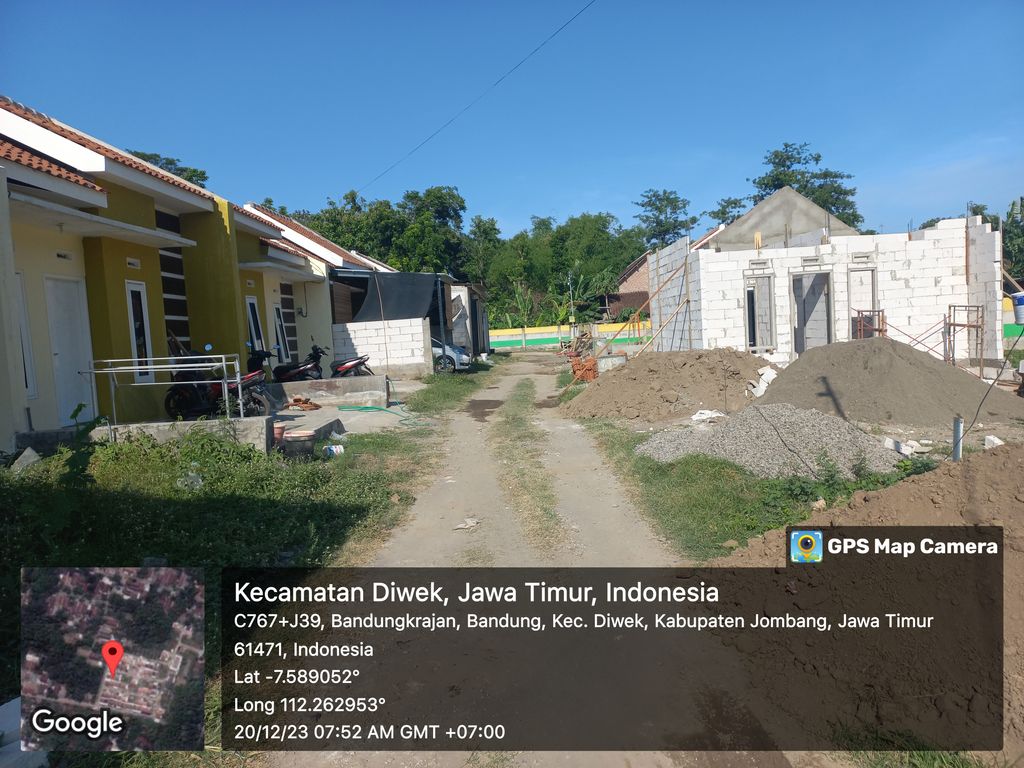 foto posisi tengah perumahan BANDUNG RAYA JOMBANG