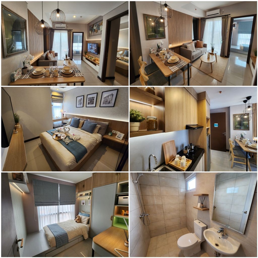 foto tampak rumah tipe 2BR-C perumahan KEBAYORAN APARTMENT