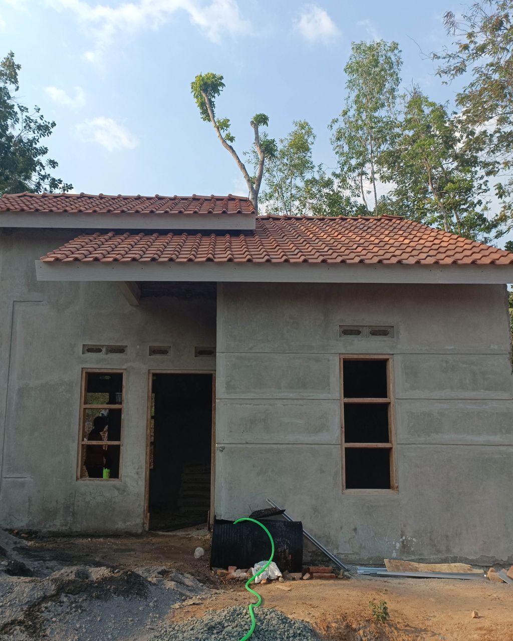 foto tampak rumah tipe SUBSIDI perumahan PERUMAHAN MUNDU ASRI
