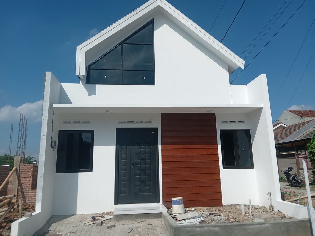 foto tampak rumah tipe 36 perumahan MURIA INDAH 3