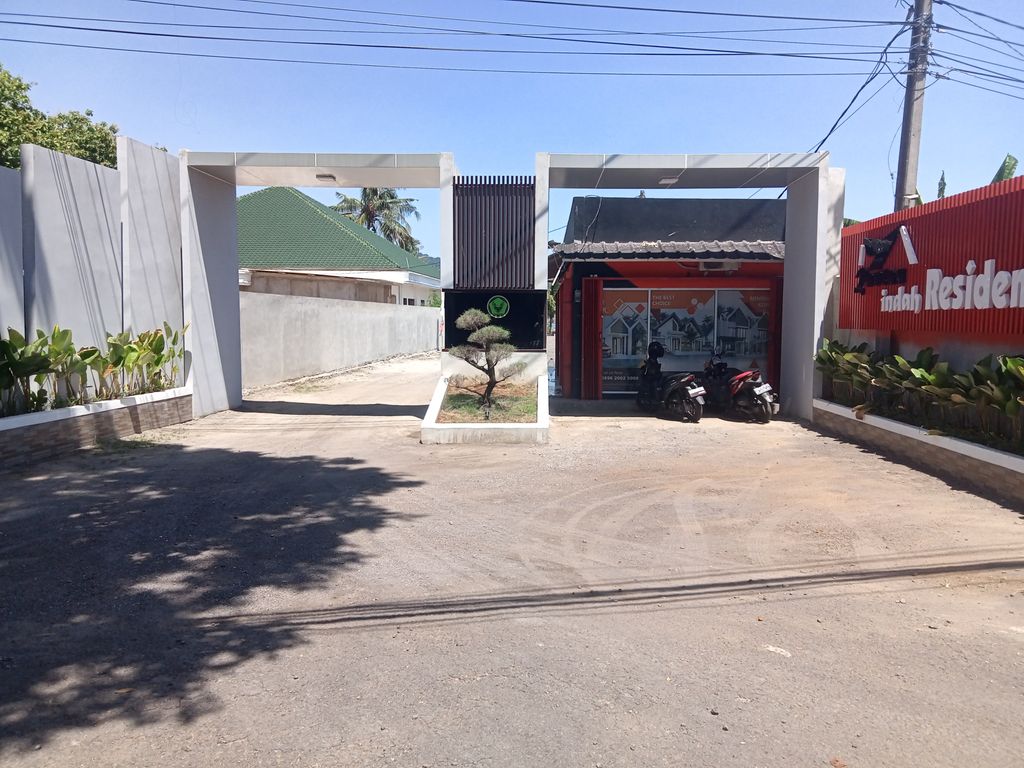foto gerbang perumahan RANTAU INDAH RESIDENCE CITY