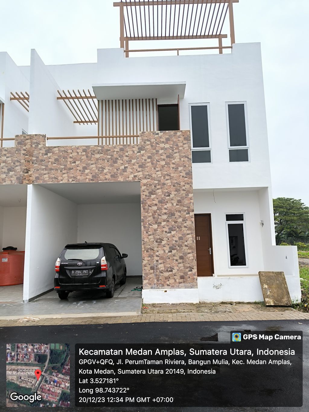 foto contoh rumah perumahan Taman Riviera Cluster Ibiza