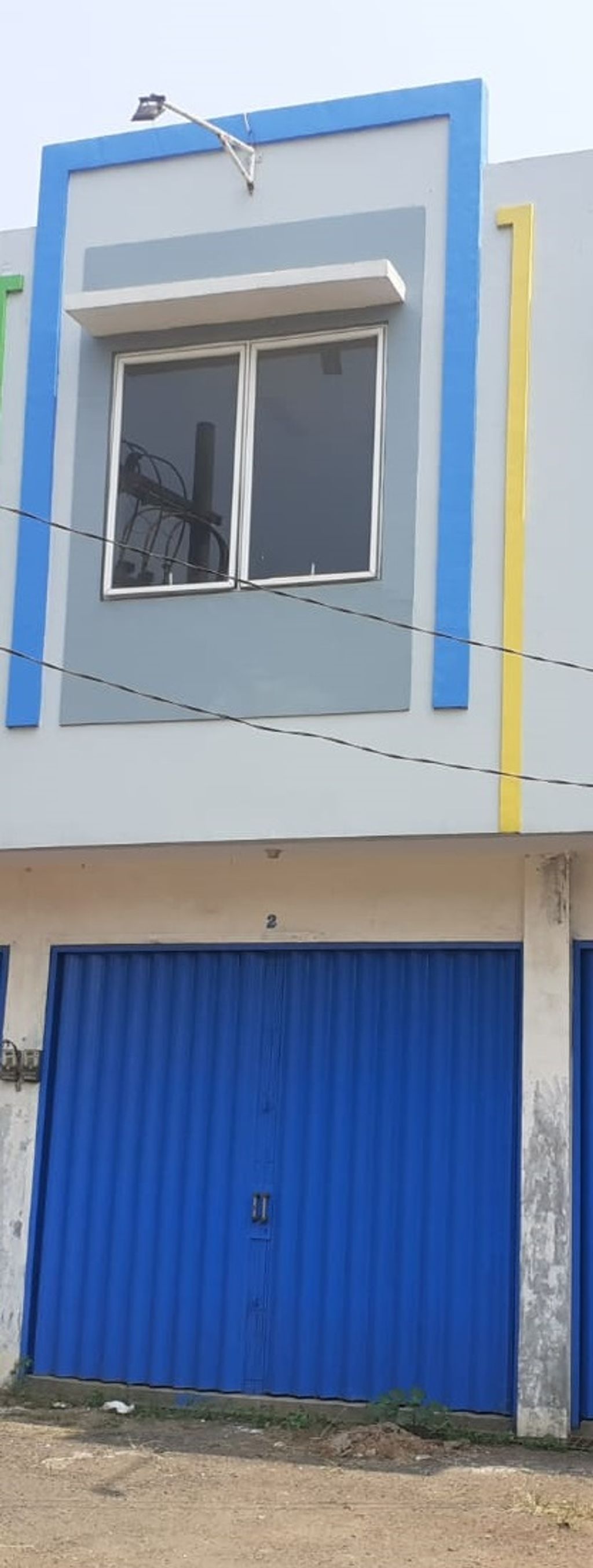 foto tampak rumah tipe Ruko 87 perumahan Anggrek Permai