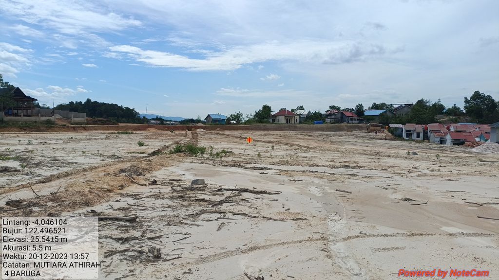 foto gerbang perumahan ATHIRAH BARUGA 4