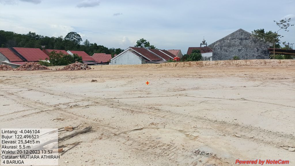 foto posisi tengah perumahan ATHIRAH BARUGA 4