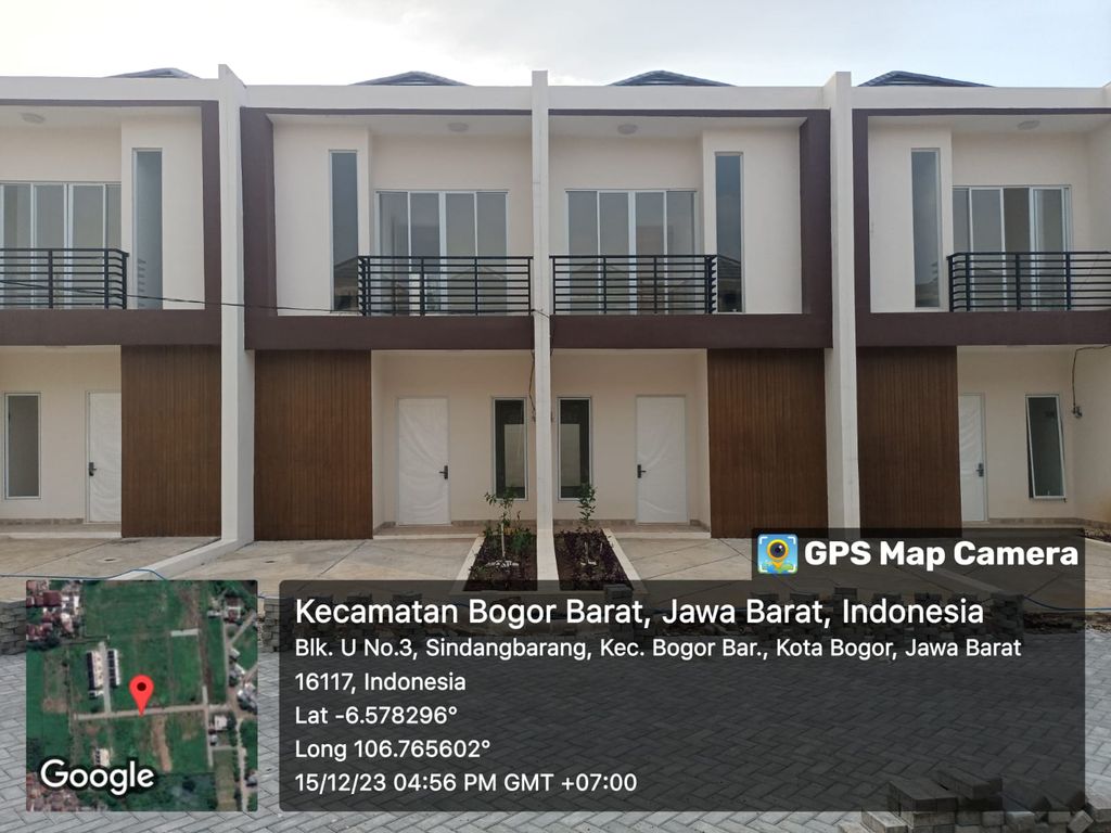 foto tampak rumah tipe 54 perumahan VICTORIA HILL RESIDENCE TAHAP 2