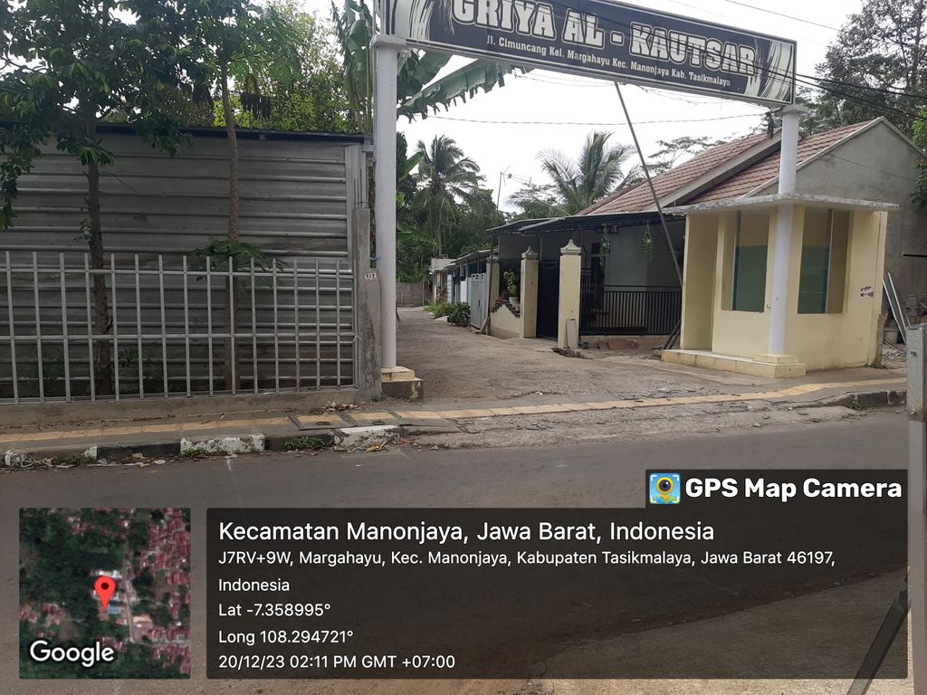foto gerbang perumahan GRIYA AL-KAUTSAR CIMUNCANG TAHAP 2