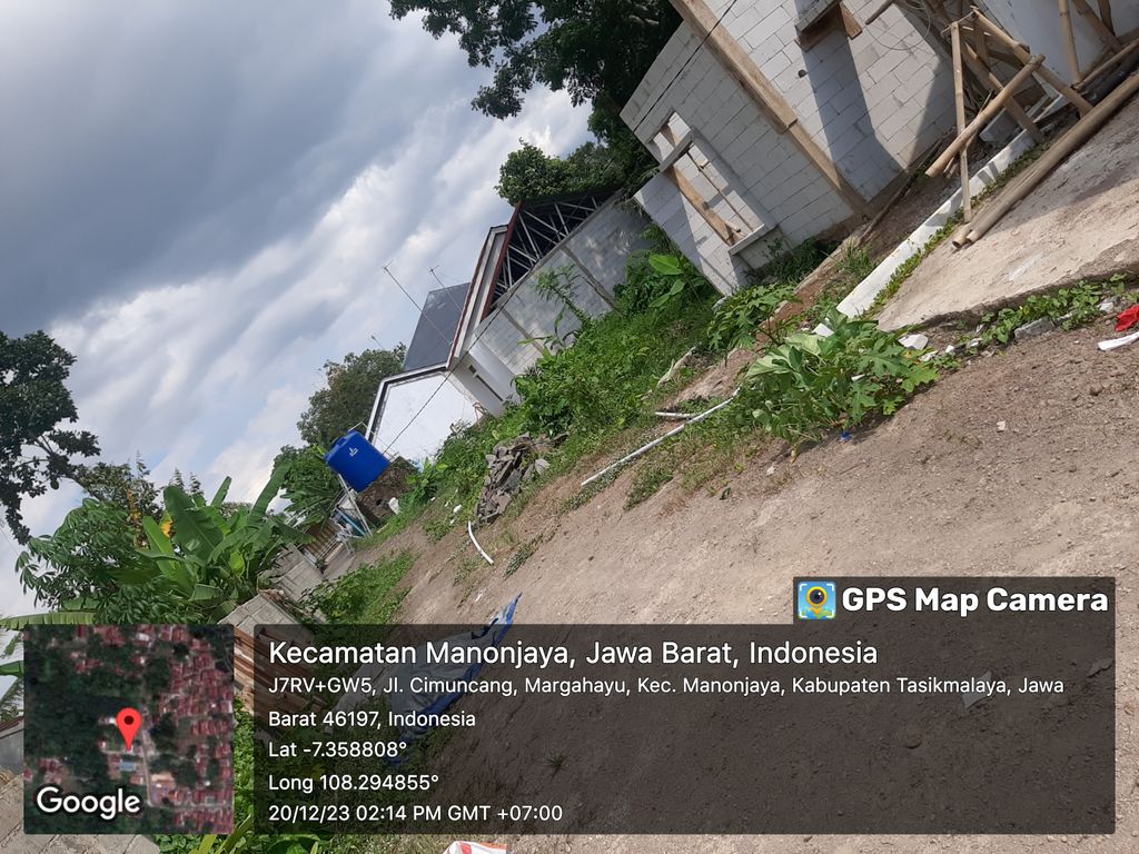 foto posisi tengah perumahan GRIYA AL-KAUTSAR CIMUNCANG TAHAP 2