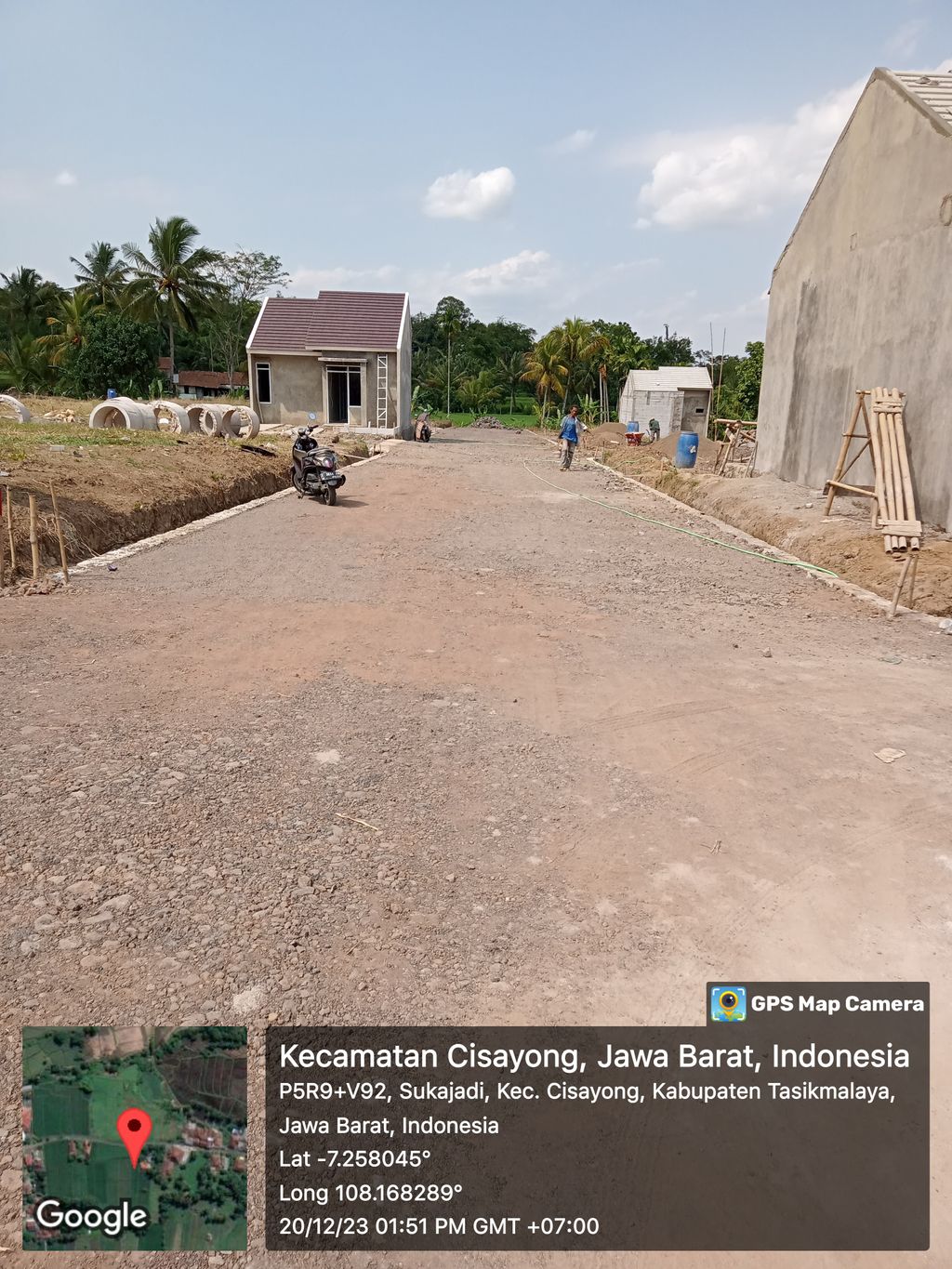 foto gerbang perumahan Puri Sindangsari Regency