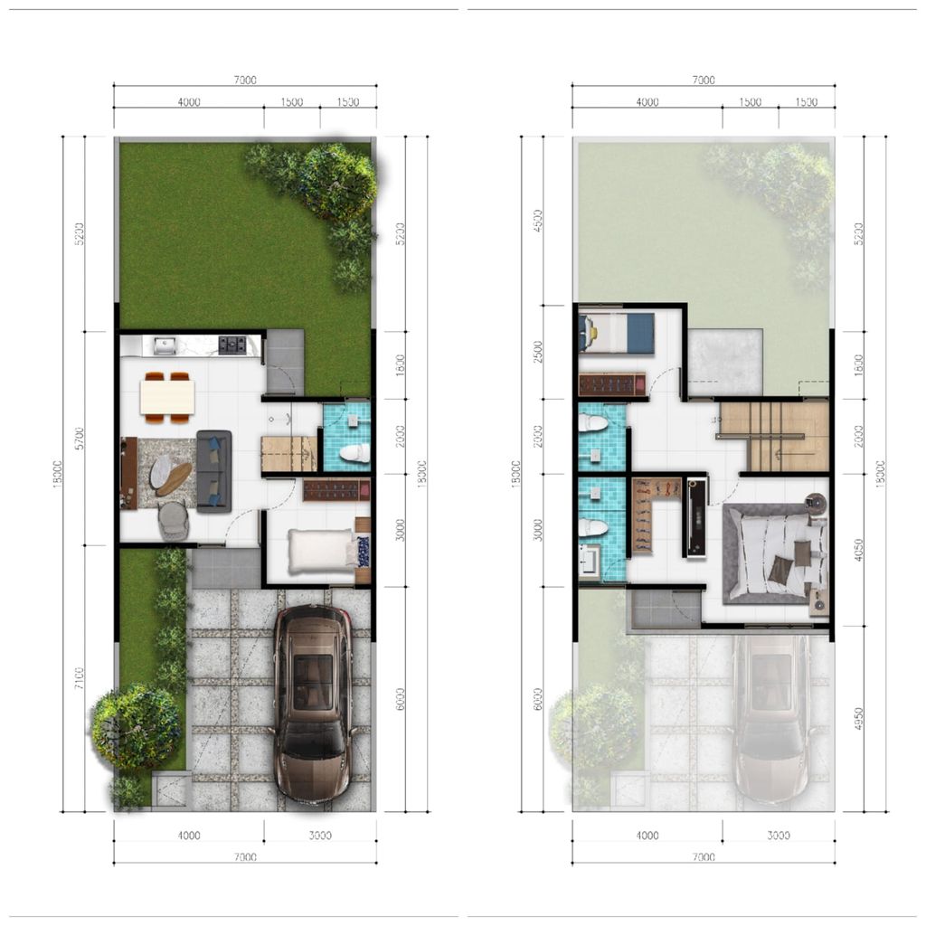 foto denah rumah tipe 88 perumahan VICTORIA HILL RESIDENCE TAHAP 2
