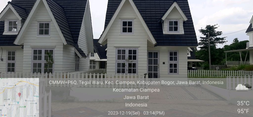 foto contoh rumah perumahan Tasnim Vintage