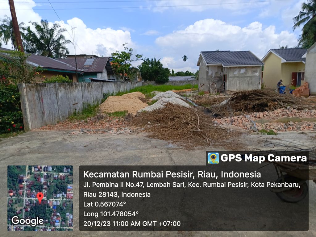 foto gerbang perumahan ZAIRA CLUSTER