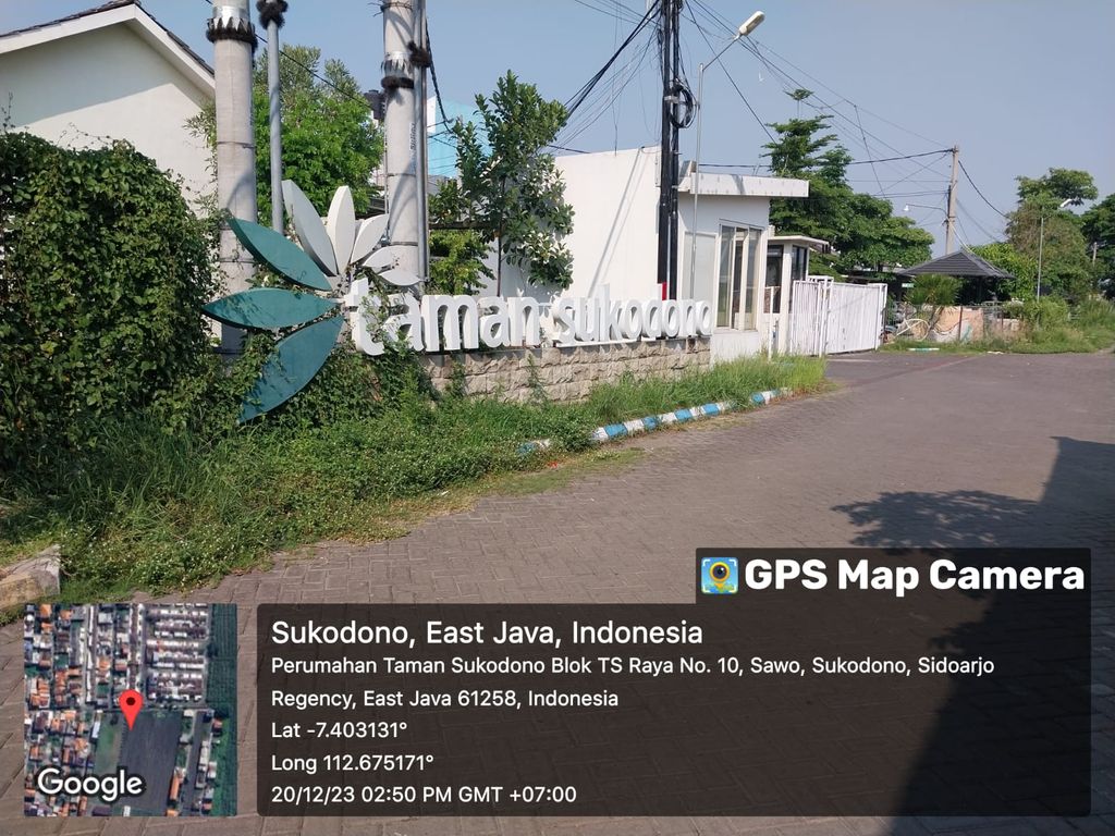 foto gerbang perumahan Perumahan Taman Sukodono