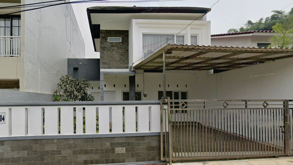 foto tampak rumah tipe 123 perumahan Sanghyang Royal Village