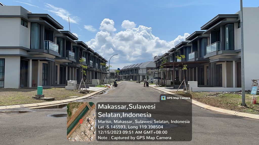 foto posisi tengah perumahan CitraLand City CPI Makassar (3) - Treasure Island