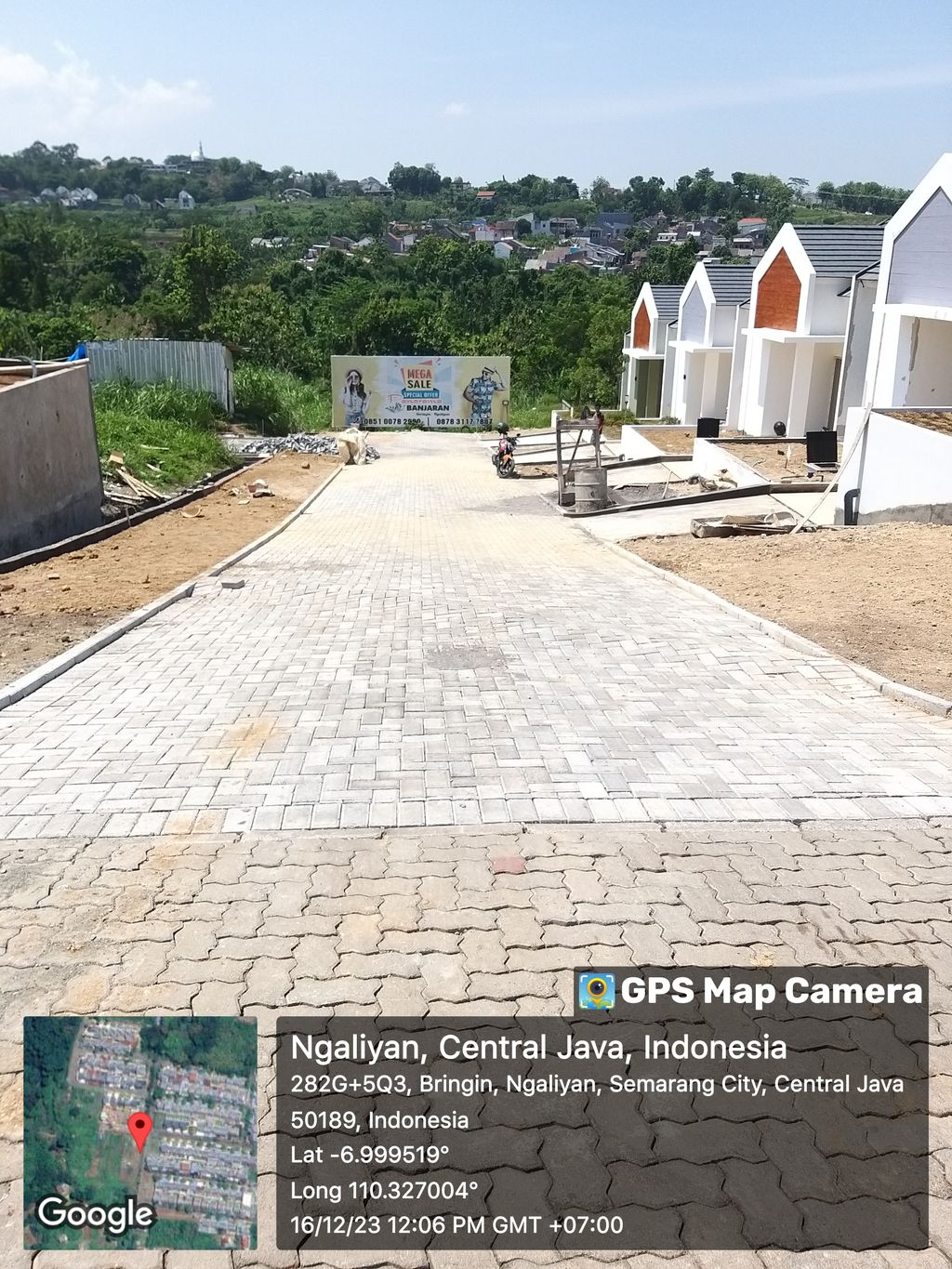 foto posisi tengah perumahan PANORAMA BANJARAN