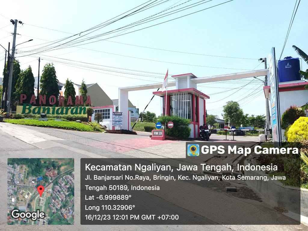 foto gerbang perumahan PANORAMA BANJARAN