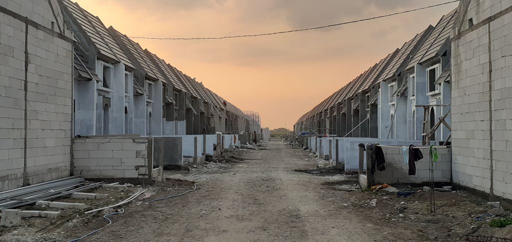 foto posisi tengah perumahan DE NAILA PARK