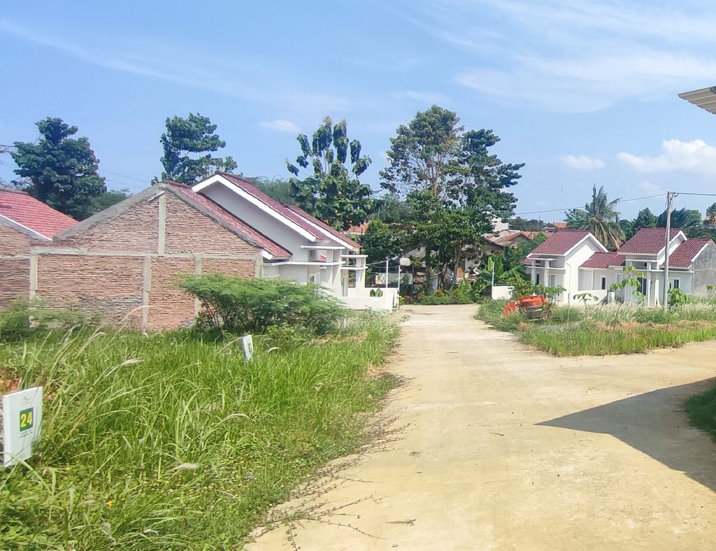 foto posisi tengah perumahan CEMPAKA RESIDENCE BATANG