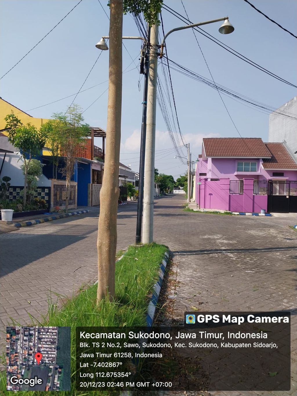 foto denah rumah tipe Cendana perumahan Perumahan Taman Sukodono
