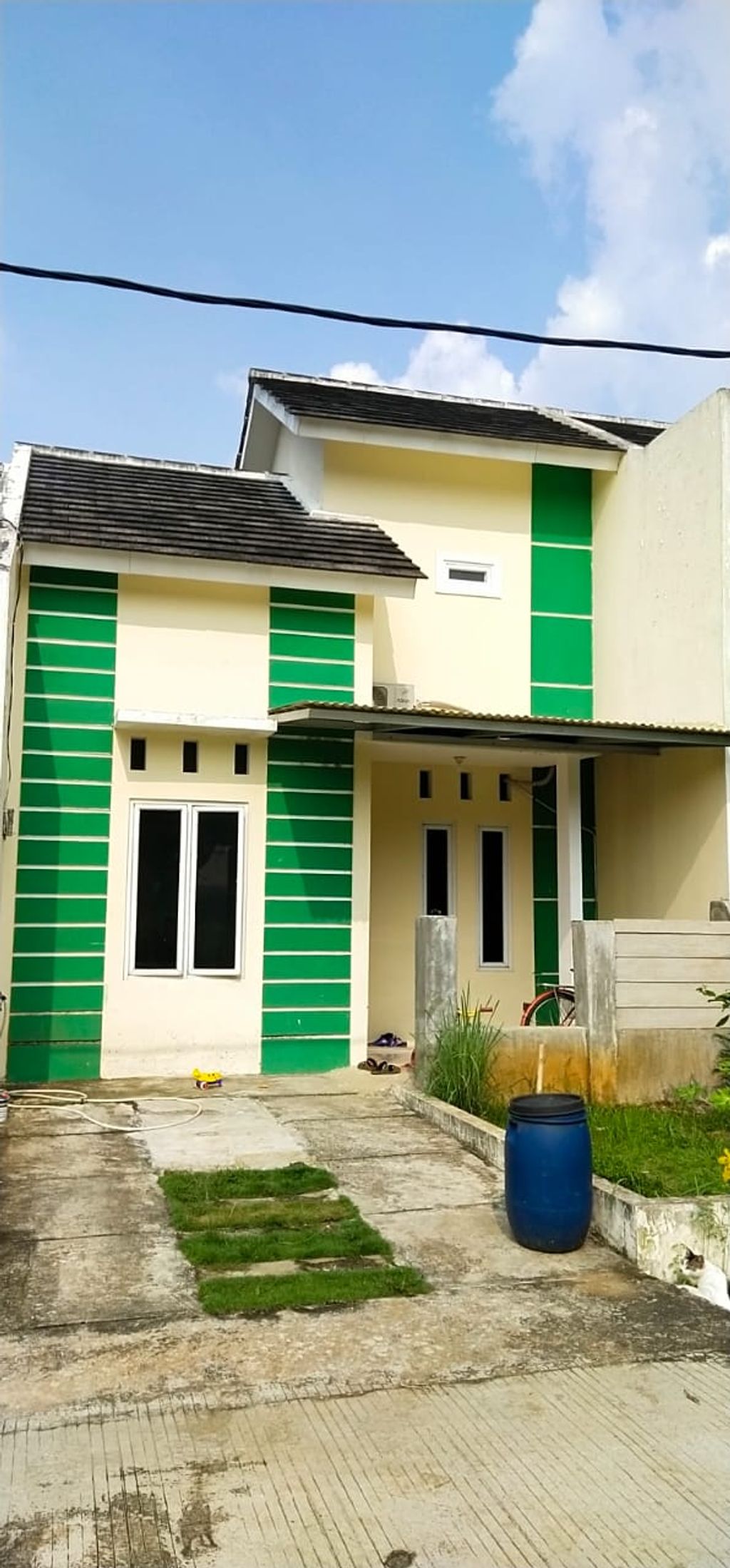 foto tampak rumah tipe 38/135 perumahan BUKIT NANGGERANG VILLAGE