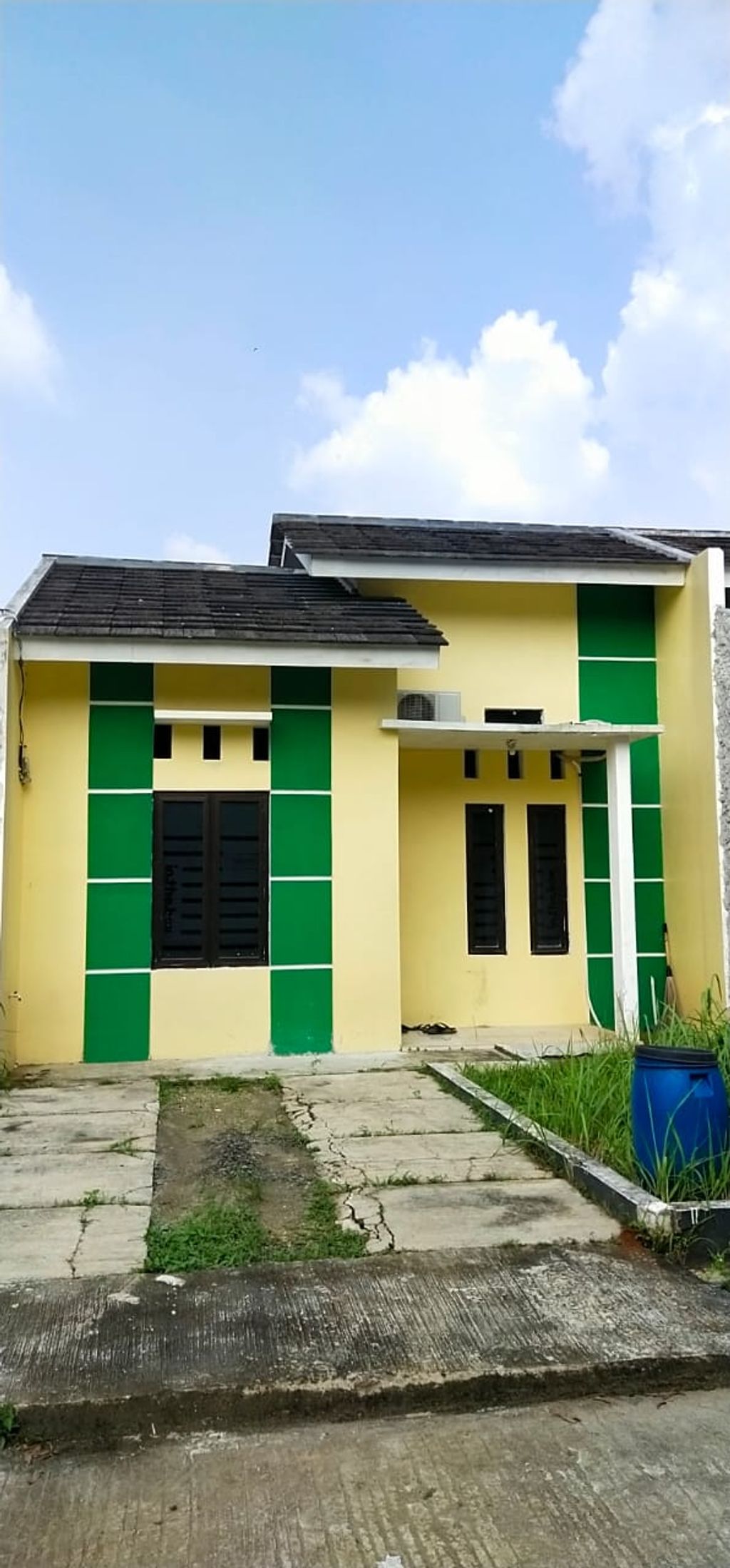foto tampak rumah tipe 38/123 perumahan BUKIT NANGGERANG VILLAGE