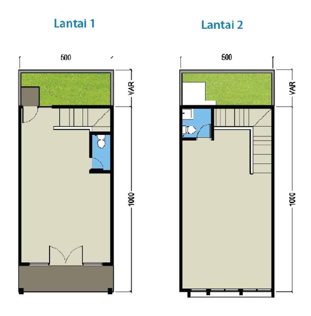 foto denah rumah tipe 100/60 Picadilly perumahan ROYAL SENTRALAND BTP