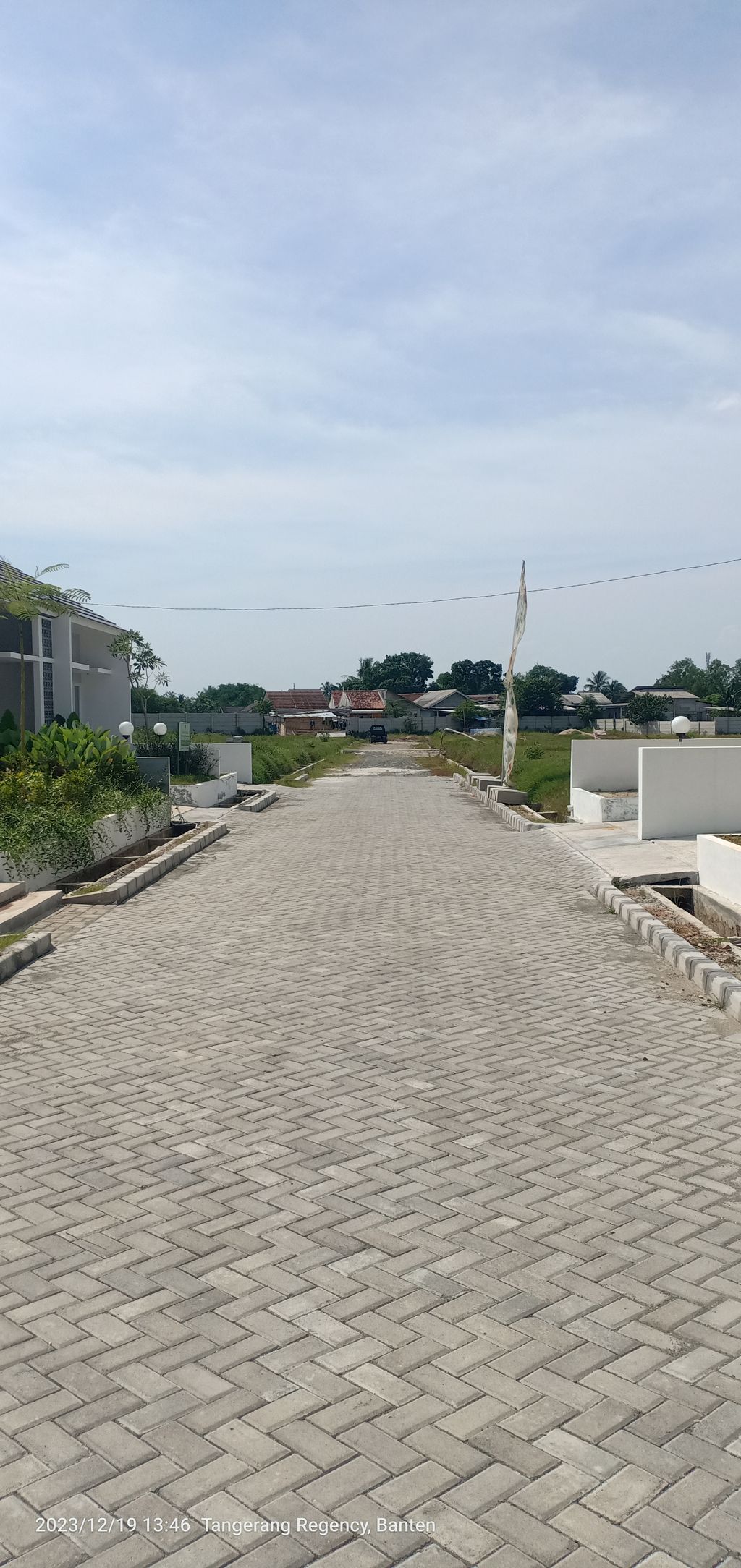 foto posisi tengah perumahan Permata Daru