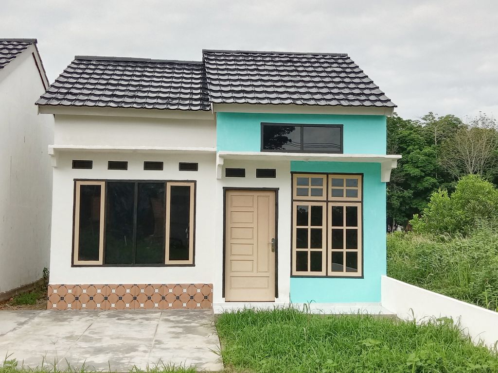 foto tampak rumah tipe 36 perumahan GRIYA ELOK CITY