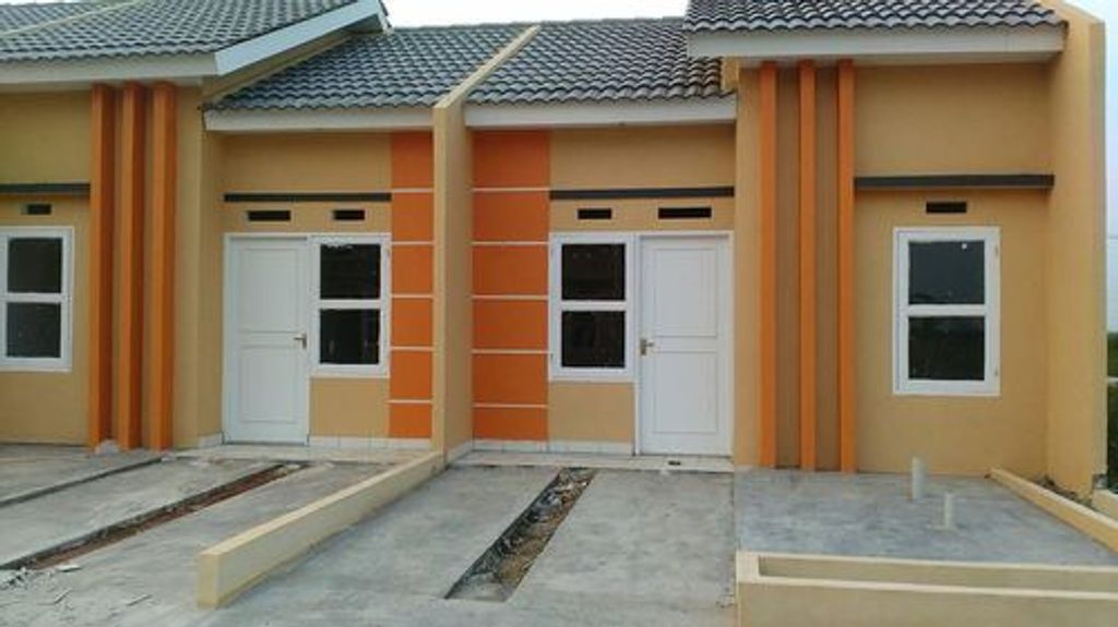 foto tampak rumah tipe 27/60 perumahan PURI NIRWANA RESIDENCES ( PNR )