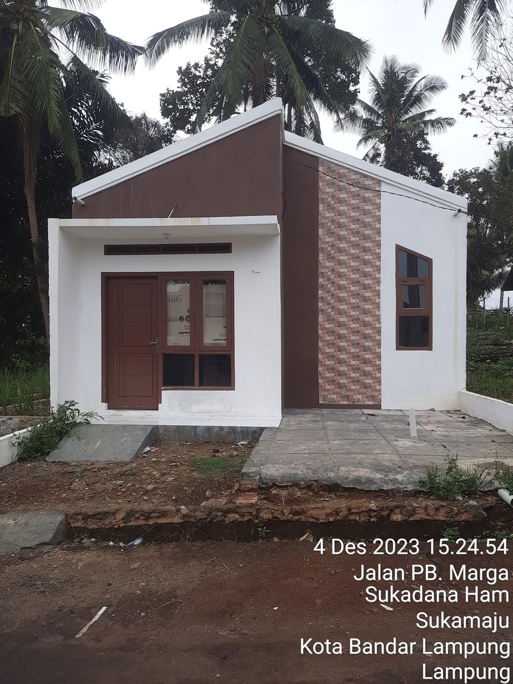 foto contoh rumah perumahan GREEN HOUSE SUKADANA HAM