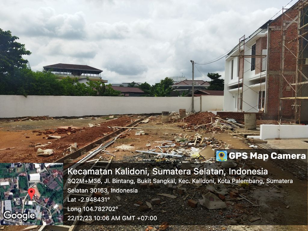 foto posisi tengah perumahan VILLA LANDMARK